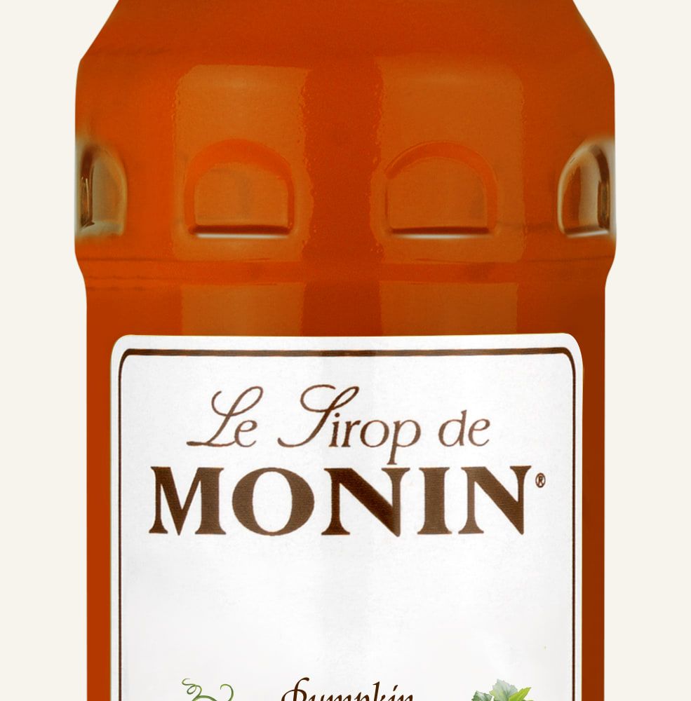 MONIN sirup Dýně kořeněná 0,05l — láhev barového sirupu