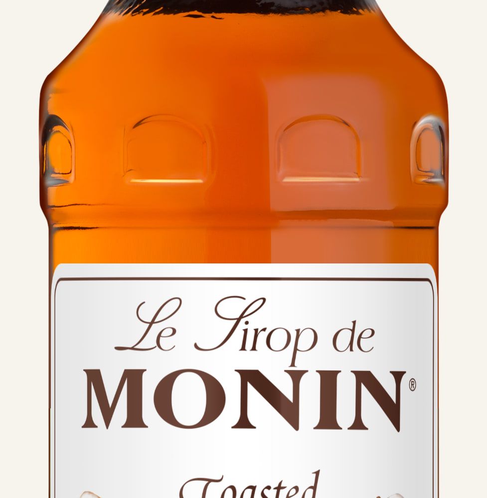 MONIN sirup Marshmallow pečený 0,7l — láhev barového sirupu