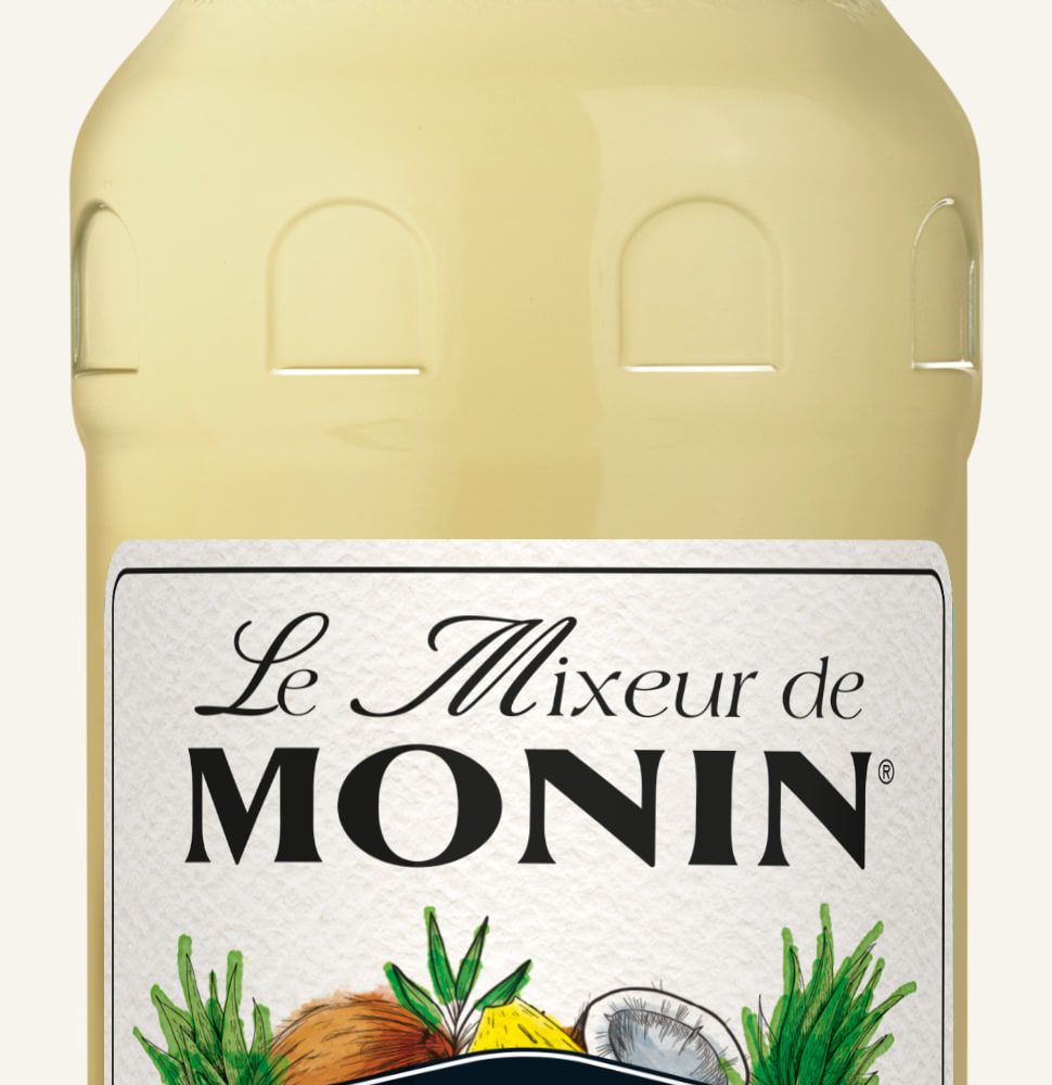 MONIN mixeur Piňa Colada 1l — láhev koktejlového základu