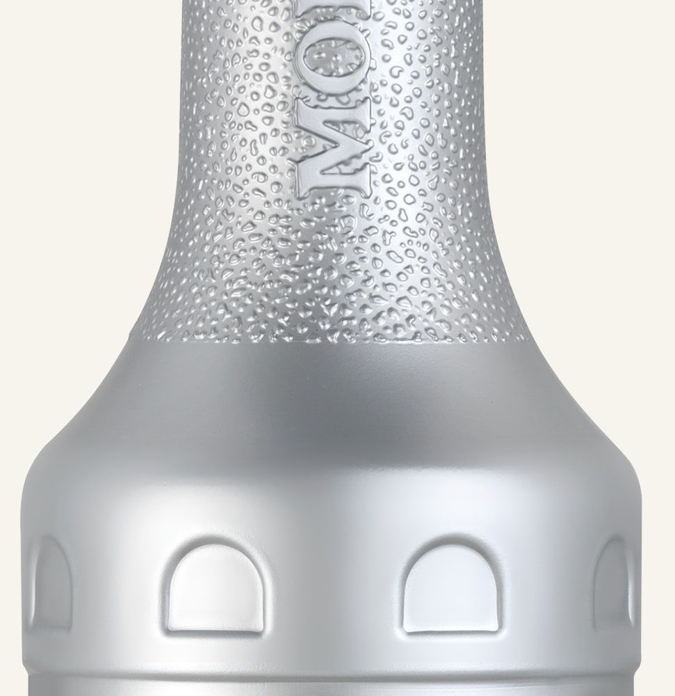 MONIN pyré Červené plody 1l — láhev ovocného pyré