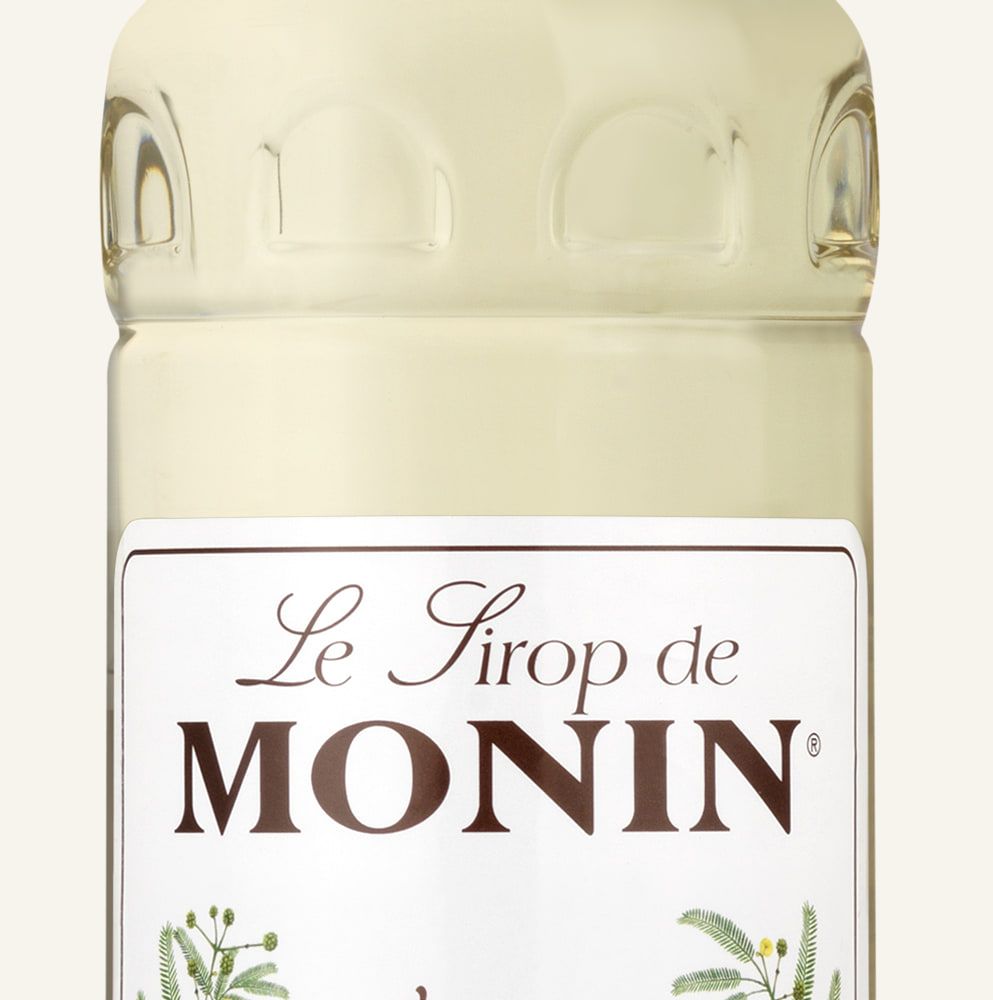 MONIN sirup Gumový 0,7l — láhev barového sirupu