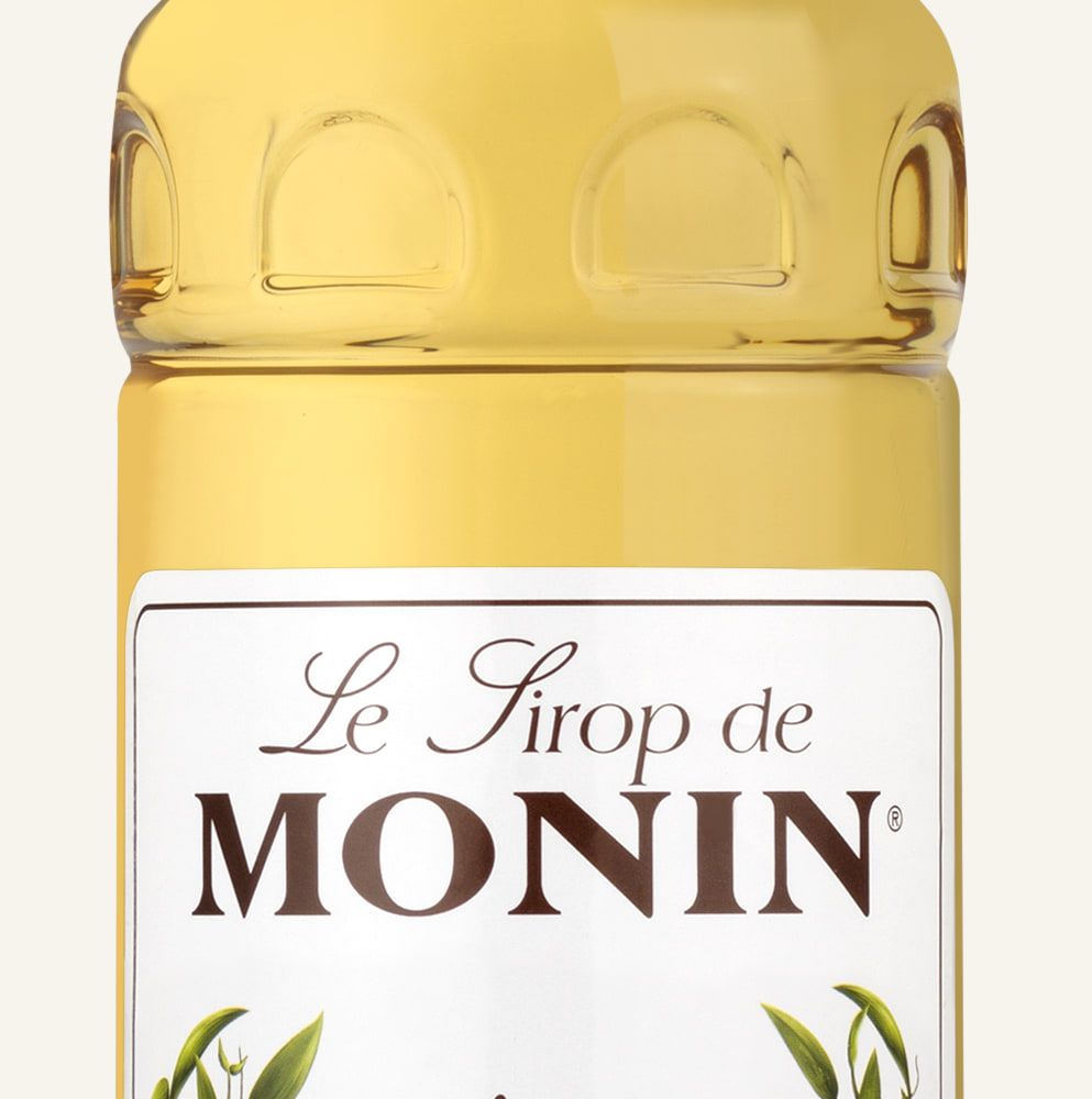 MONIN sirup Vanilka PET 1l — láhev barového sirupu