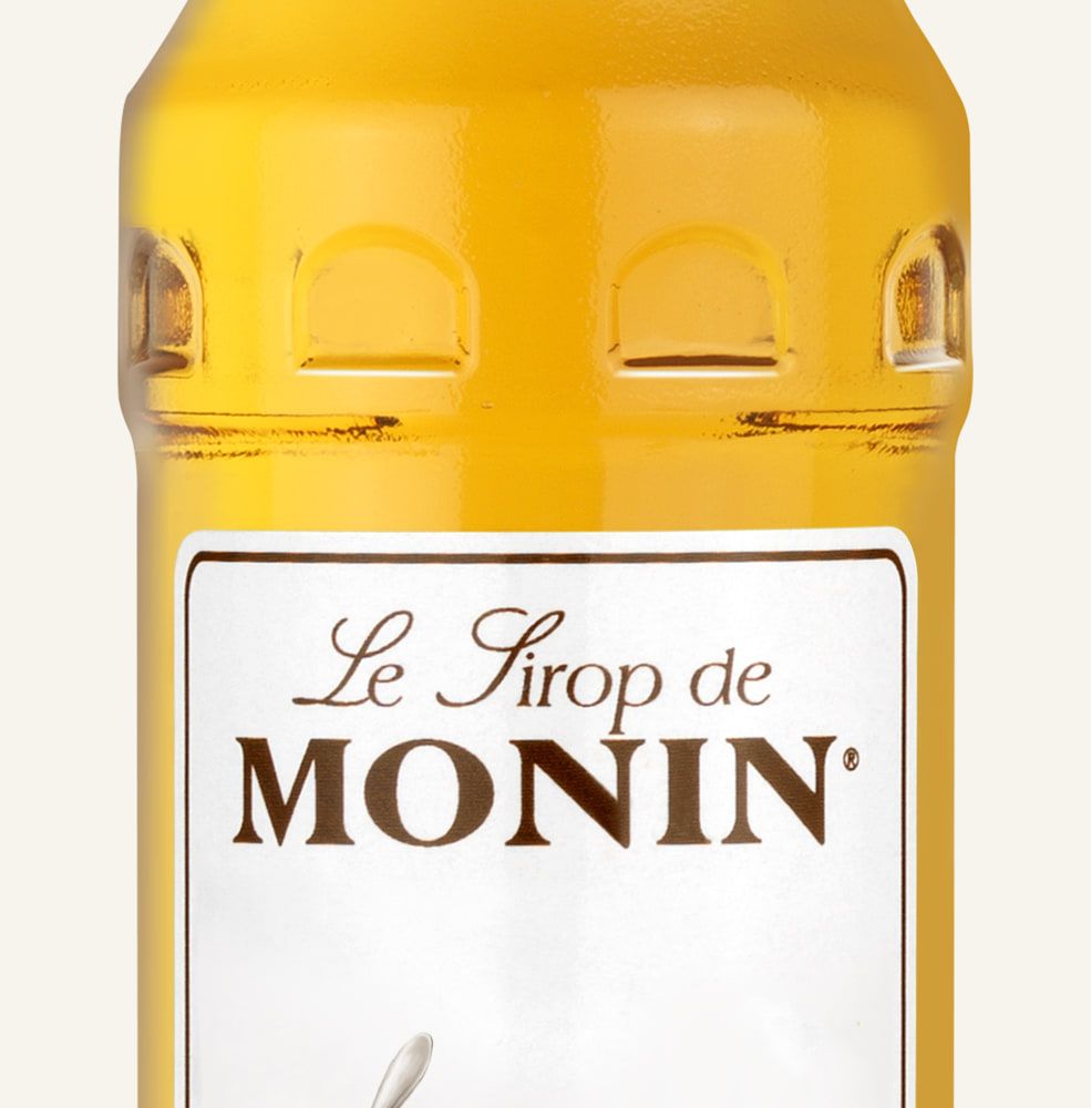 MONIN sirup Karamel 0,05l — láhev barového sirupu
