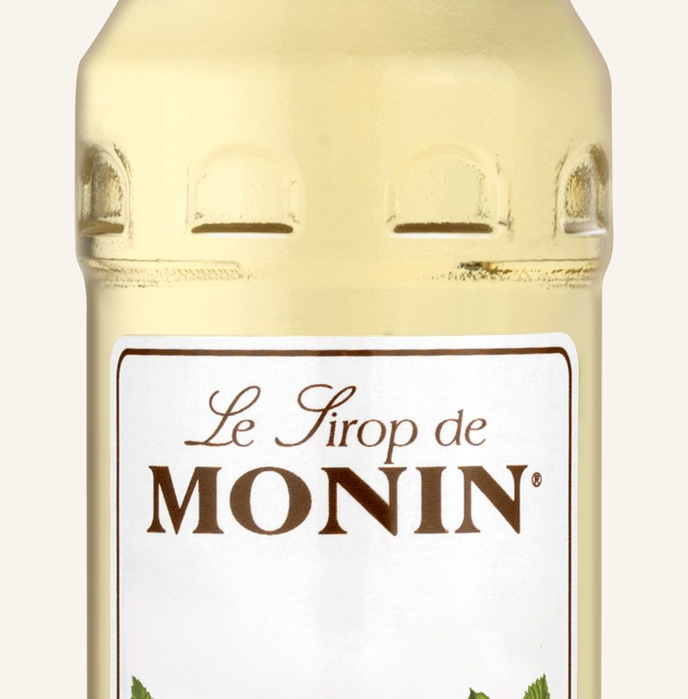 MONIN sirup Lískový oříšek 0,05l — láhev barového sirupu