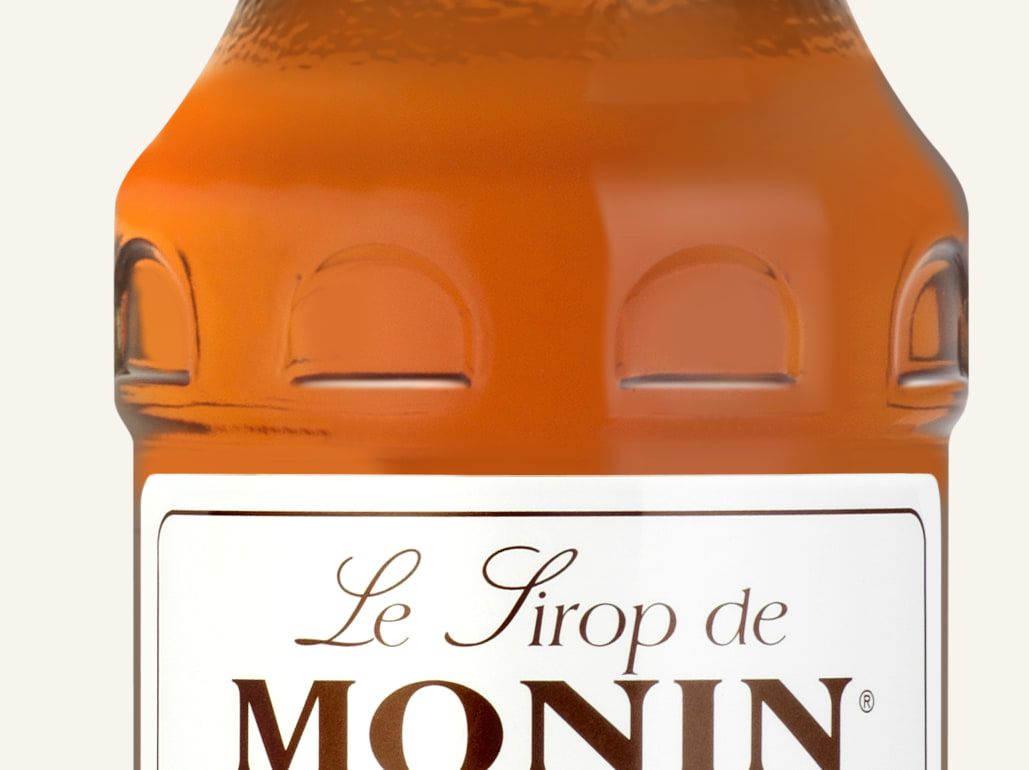MONIN sirup Skořice 0,25l — láhev barového sirupu