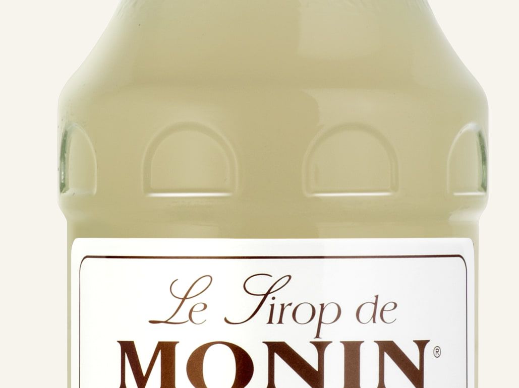 MONIN sirup Kokos 0,25l — láhev barového sirupu