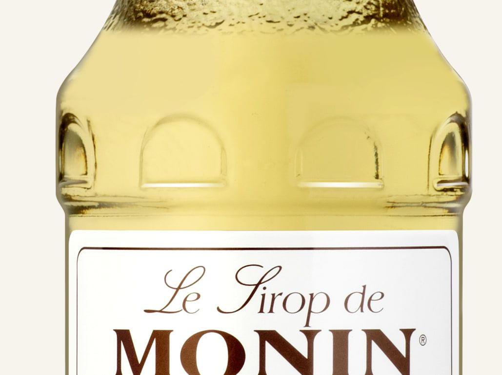 MONIN sirup Lískový oříšek 0,25l — láhev barového sirupu