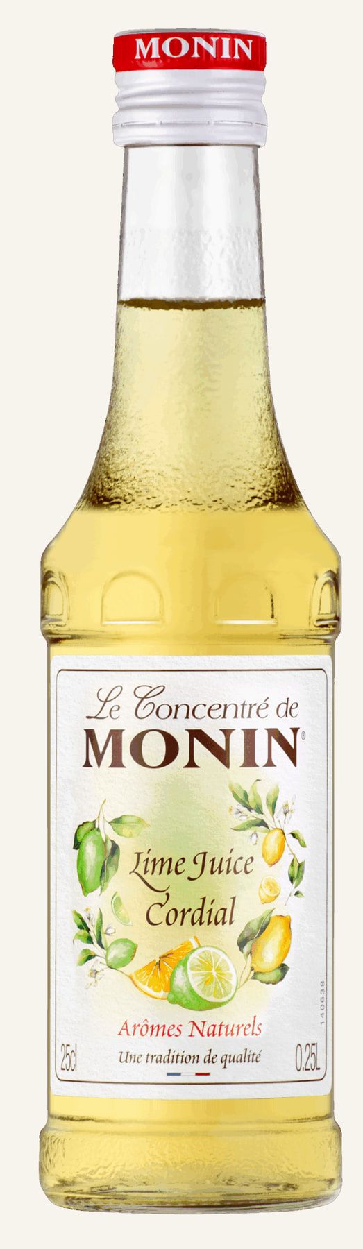 MONIN Lime Juice 0,25l — láhev koncentrátu
