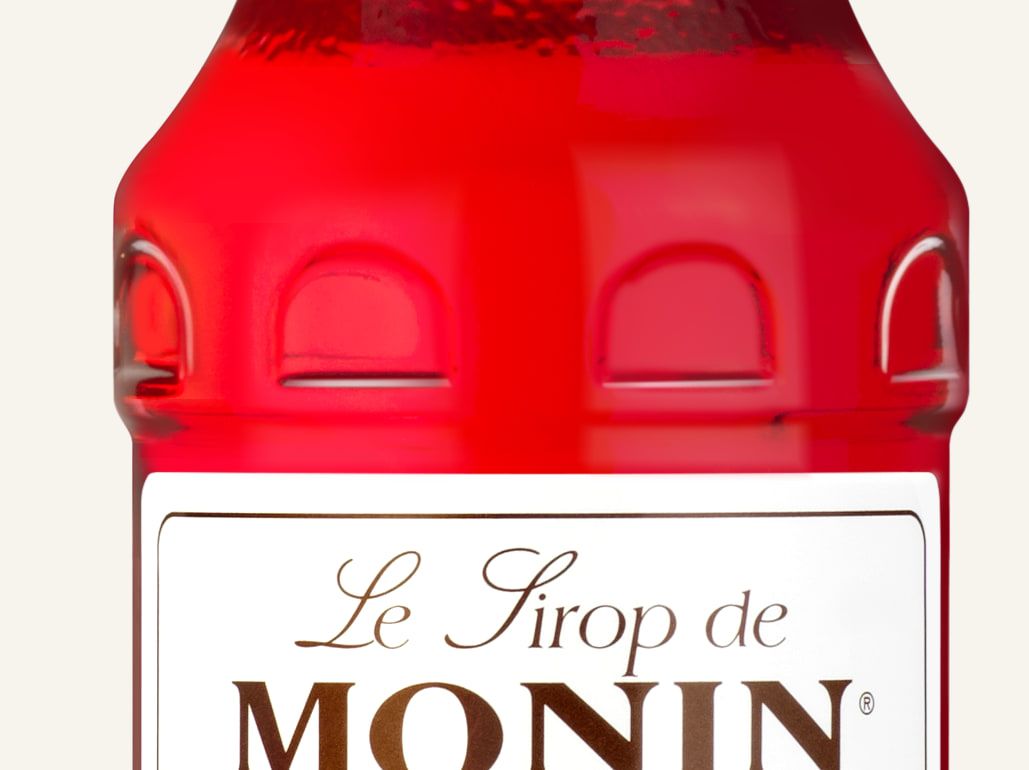 MONIN sirup Pomerančový Spritz 0,25l — láhev barového sirupu