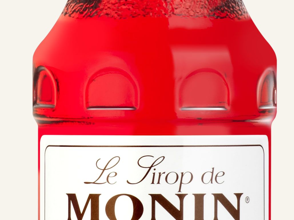 MONIN sirup Meloun vodní 0,25l — láhev barového sirupu