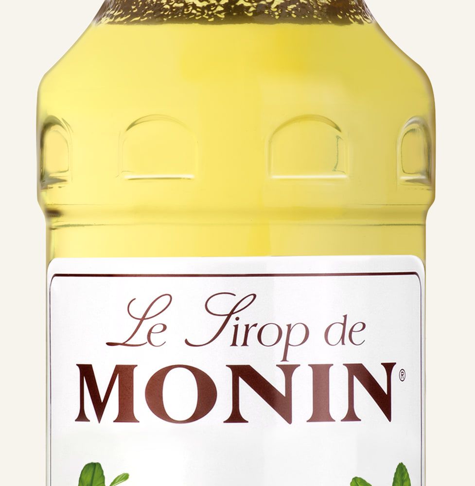 MONIN sirup Bergamot 0,7l — láhev barového sirupu