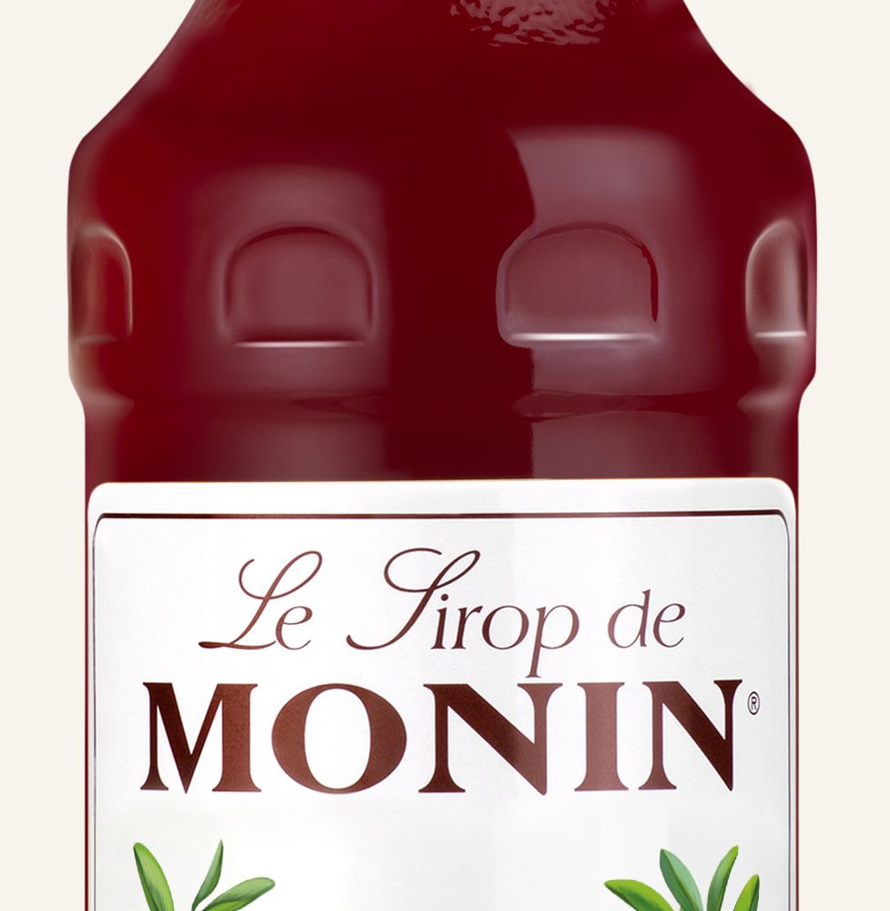 MONIN sirup Pomeranč krvavý 0,7l — láhev barového sirupu