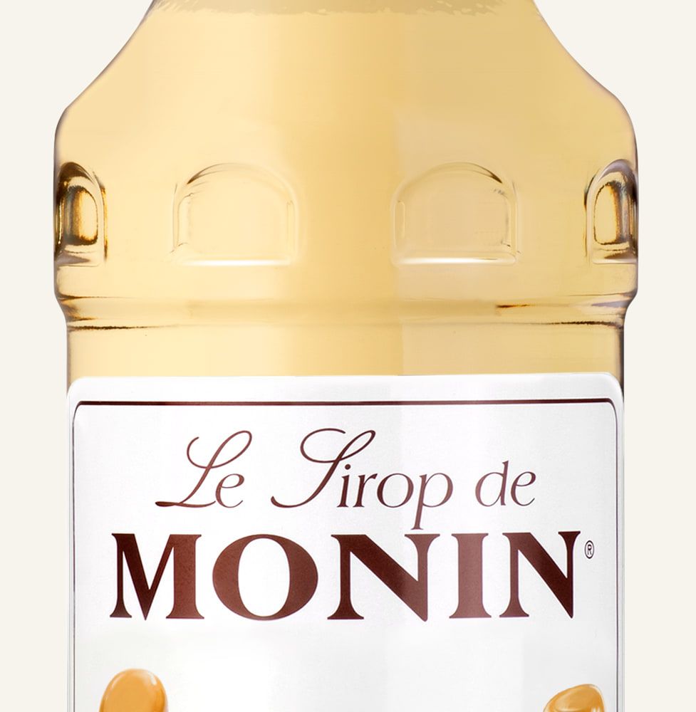 MONIN sirup Butterscotch 0,7l — láhev barového sirupu