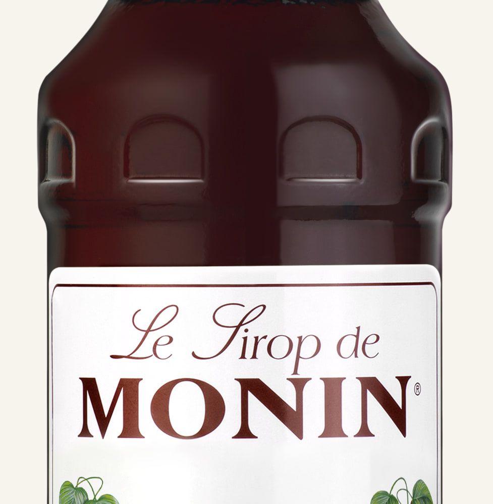MONIN sirup Čokoláda tmavá 0,7l — láhev barového sirupu