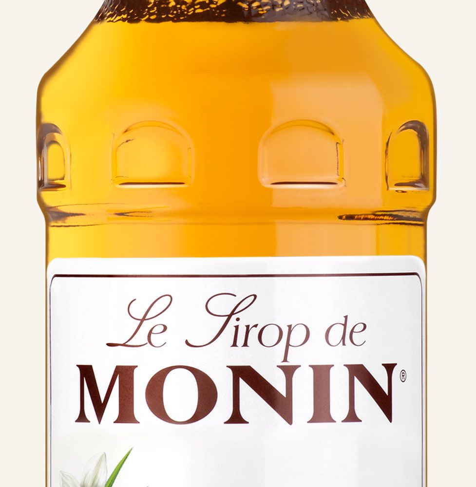 MONIN sirup Creme Brulée 0,7l — láhev barového sirupu