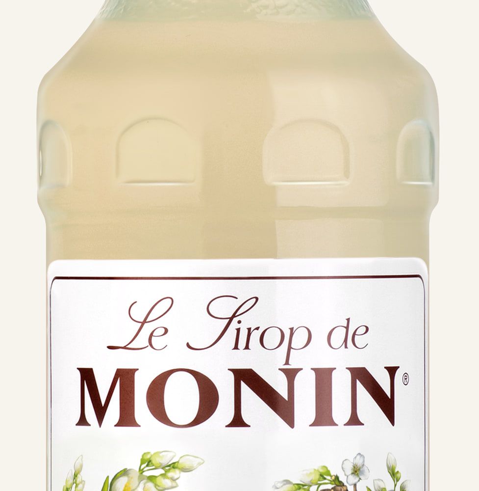 MONIN sirup Jasmín 0,7l — láhev barového sirupu