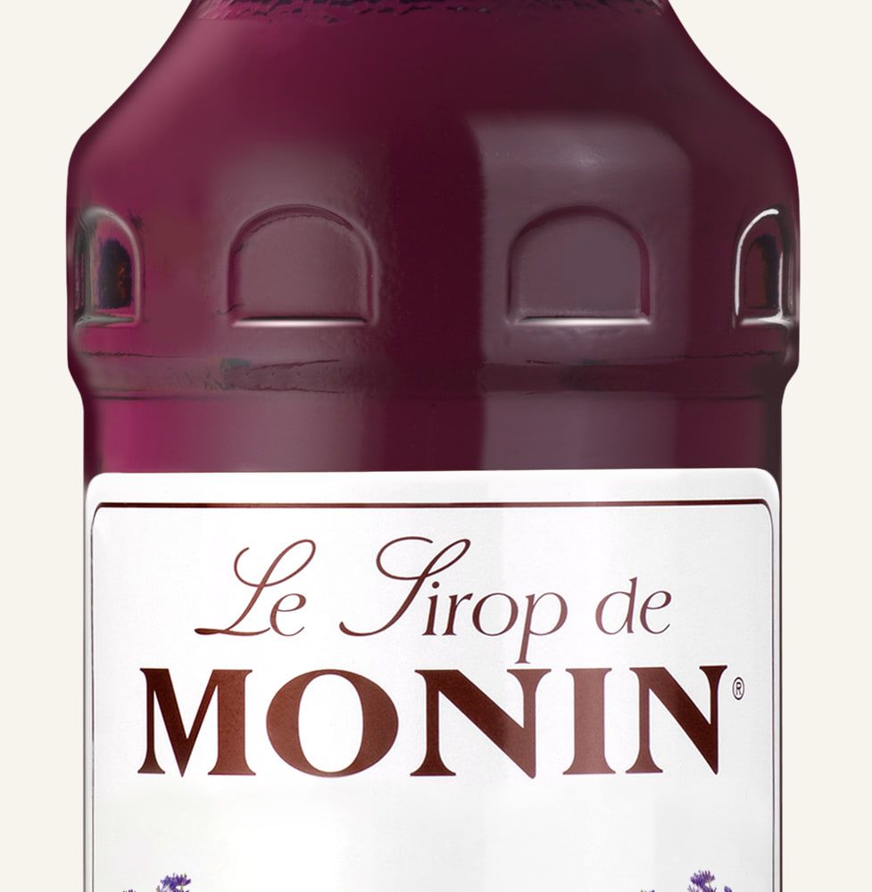MONIN sirup Levandule 0,7l — láhev barového sirupu