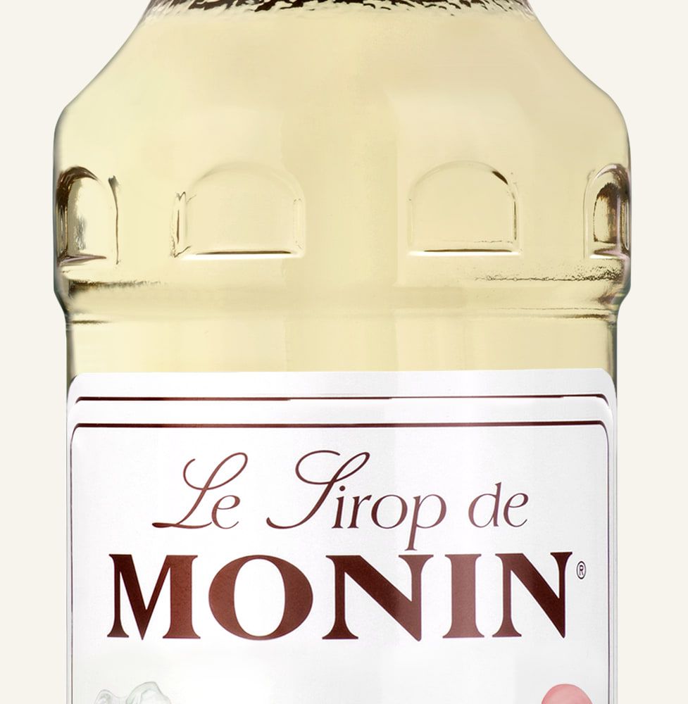 MONIN sirup Makronka 0,7l — láhev barového sirupu
