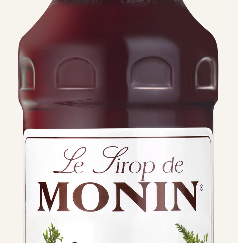 MONIN sirup Granátové jablko 0,7l — láhev barového sirupu