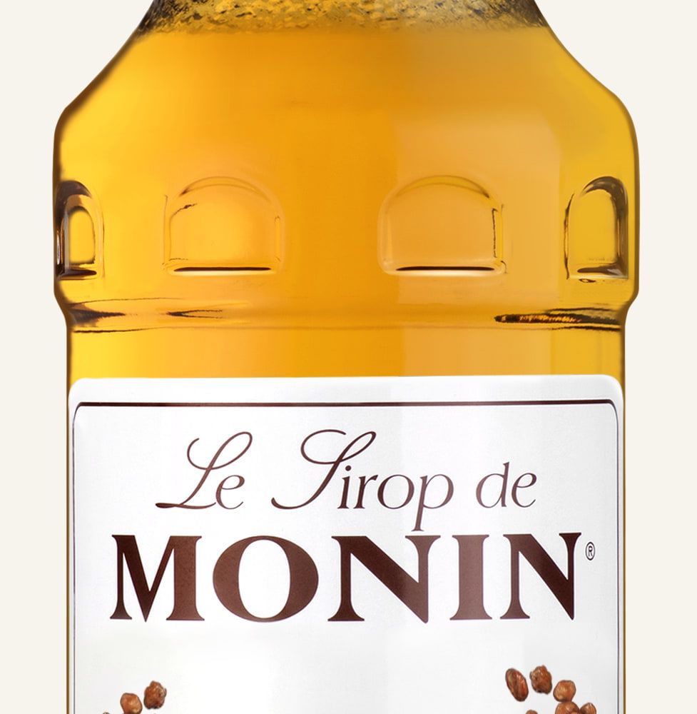 MONIN sirup Pralinka 0,7l — láhev barového sirupu
