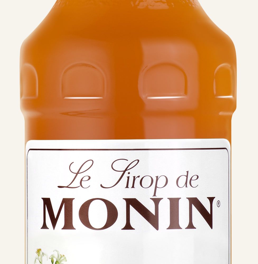 MONIN sirup Mandarinka 0,7l — láhev barového sirupu