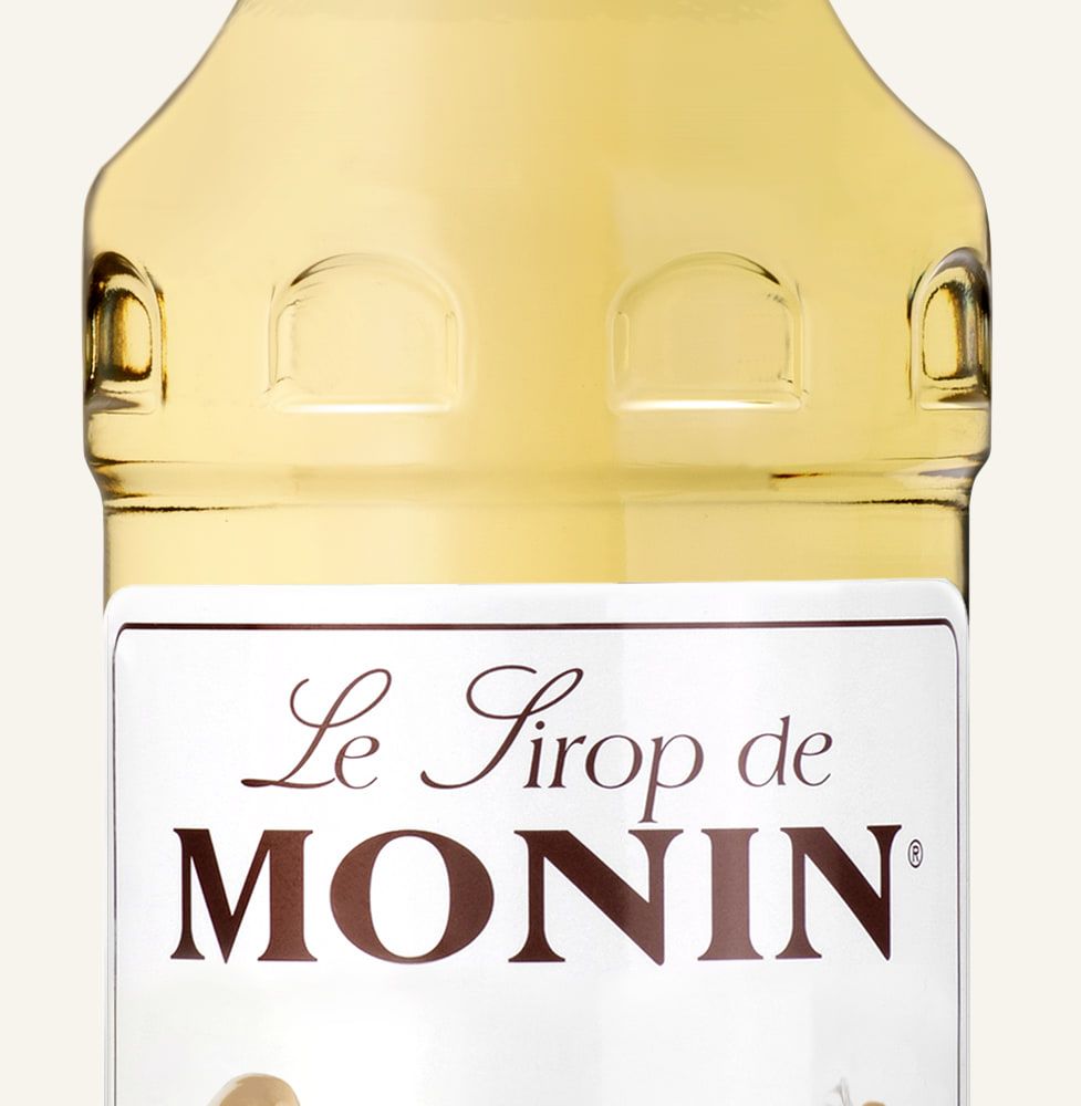 MONIN sirup Toffee oříšek 0,7l — láhev barového sirupu