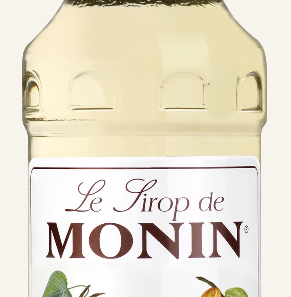 MONIN sirup Čokoláda bílá 0,7l — láhev barového sirupu