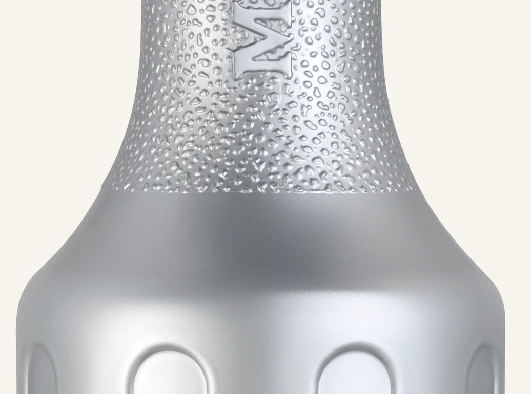 MONIN pyré Červený grep 1l — láhev ovocného pyré