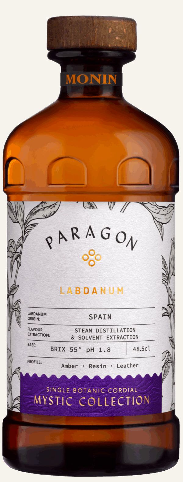 Paragon Labdanum 0,485l — láhev prémiového cordialu