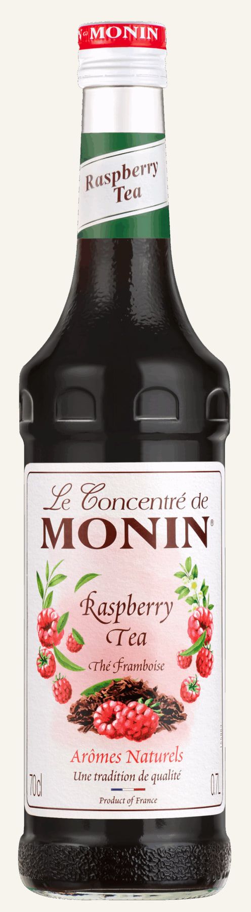 MONIN koncentrát Malina Ice tea 0,7l — láhev koncentrátu