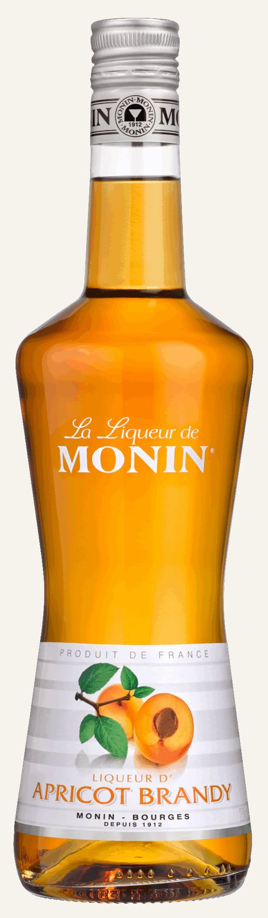 MONIN likér Apricot Brandy 20% — láhev likéru