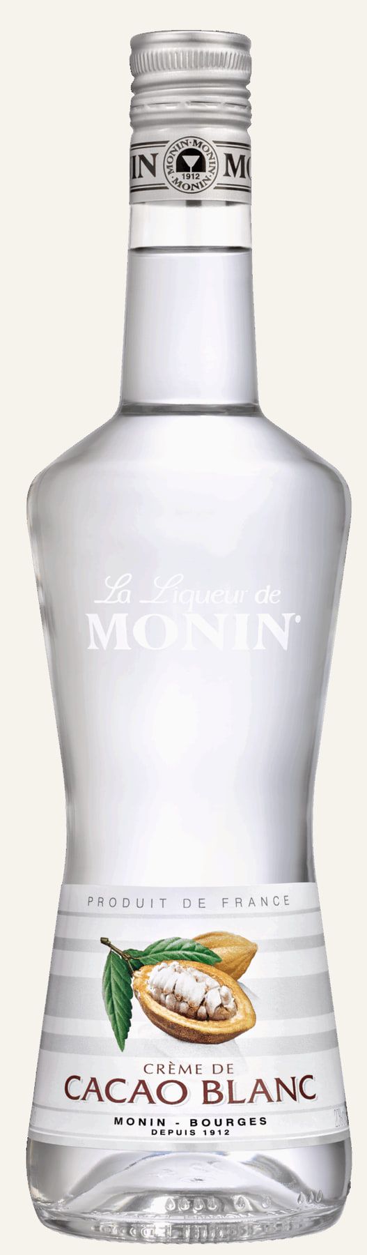 MONIN likér Kakao bílé 20% — láhev likéru