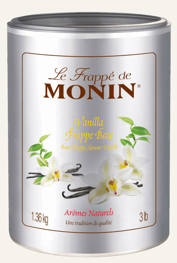 MONIN frappe Vanilla 1,36kg — balení frappé směsi