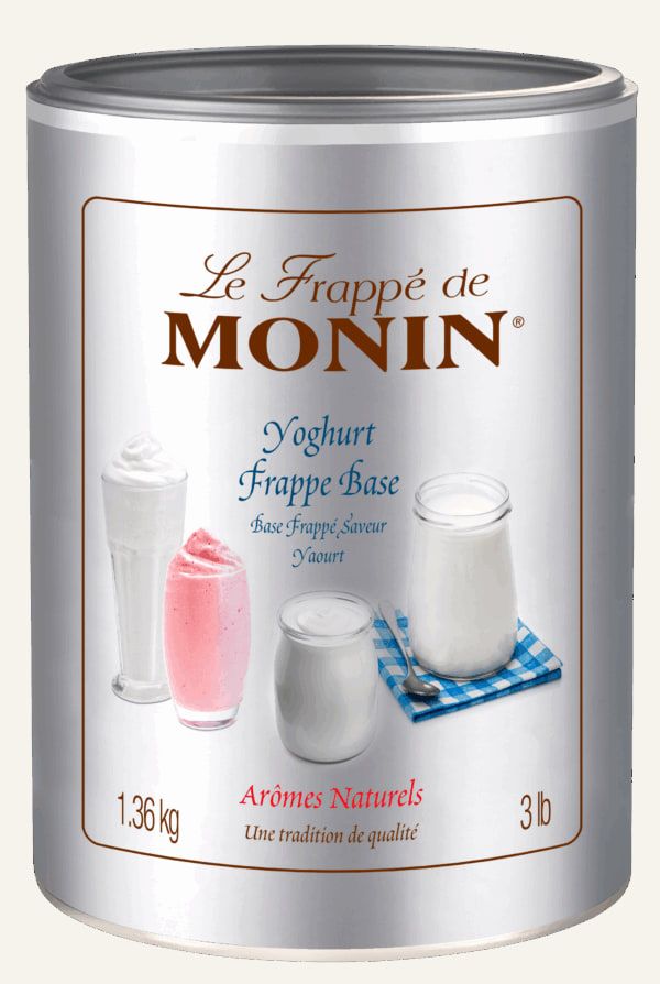 MONIN frappe Jogurt 1,36kg — balení frappé směsi