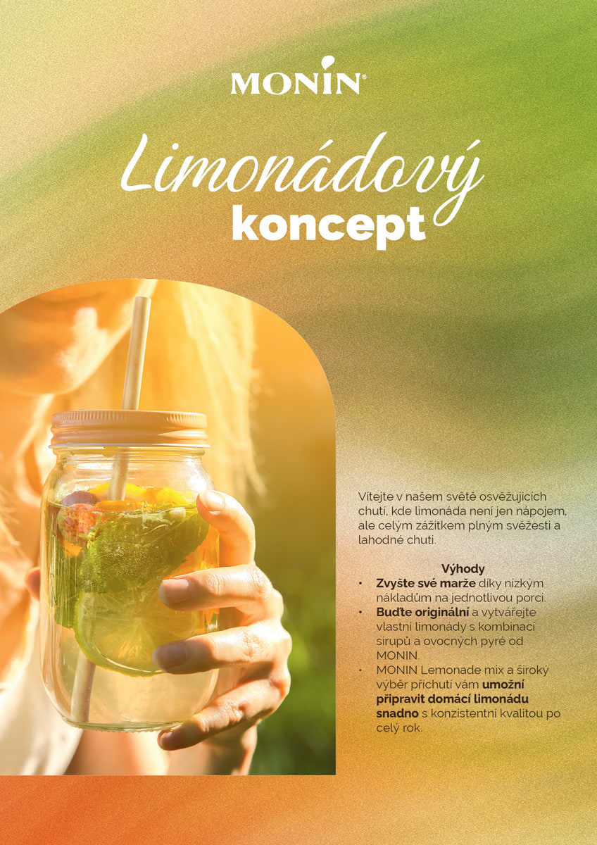 Limonadovy MENU koncept