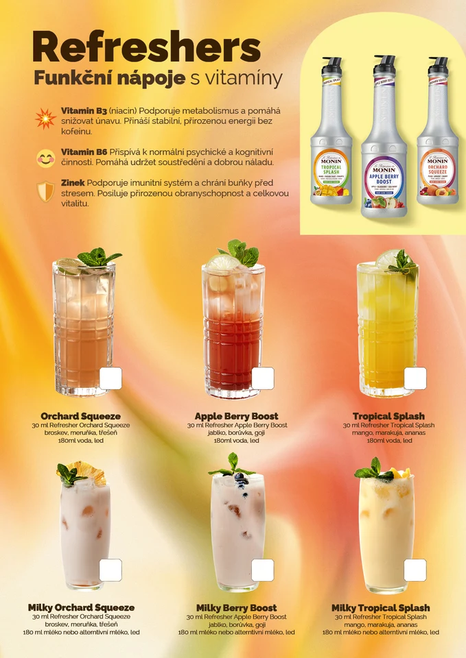 Letní nápojová inspirace MONIN – strana 3