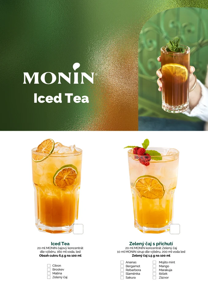 Letní nápojová inspirace MONIN – strana 5
