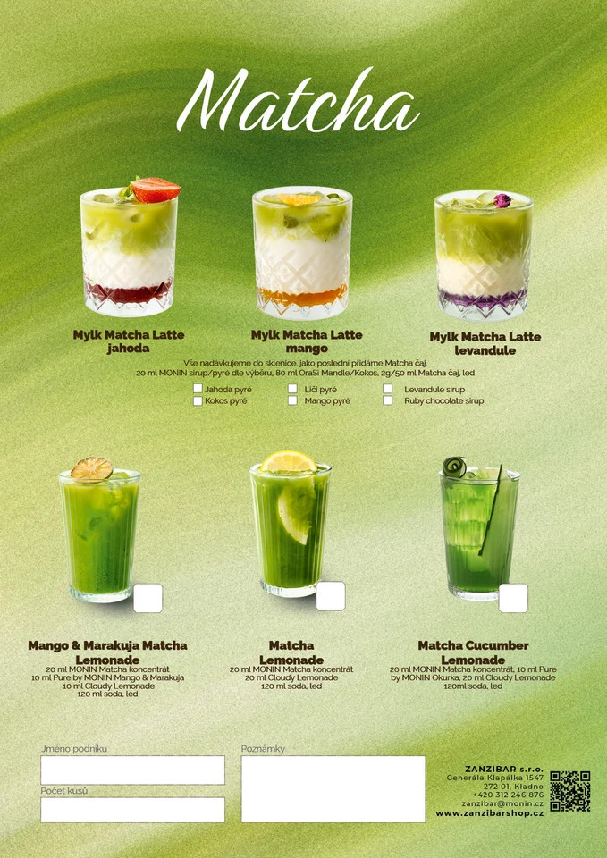 Letní nápojová inspirace MONIN – strana 8