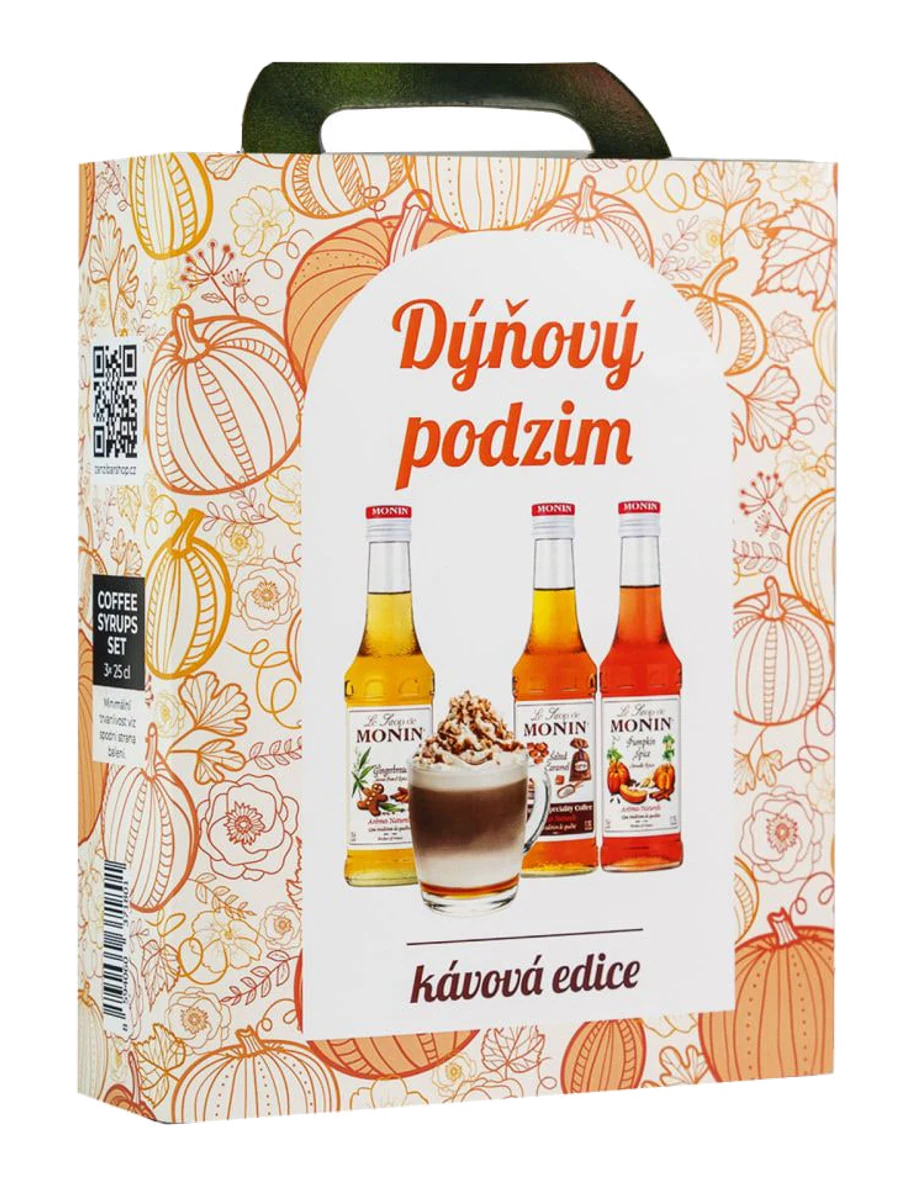Monin box 3×0,25l Dýňový podzim – produktová fotografie