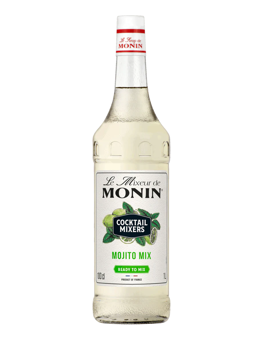 MONIN mixeur Mojito 1l — láhev koktejlového základu